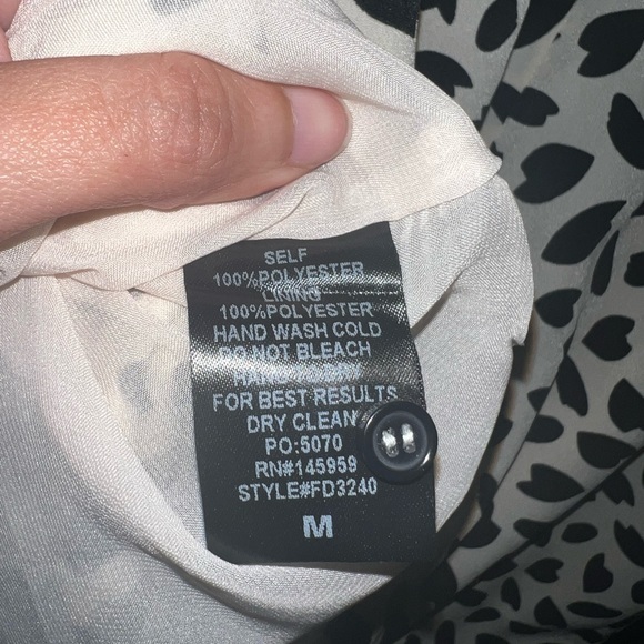 Vici‎ Short Black Spots Dress - Picture 7 of 8